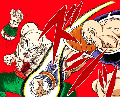 tien vs cell|tien vs nappa.